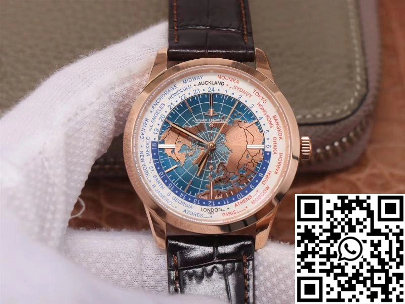 8F Factory Jaeger-LeCoultre Geophysic Univrsal Time 8102520 Pink Gold