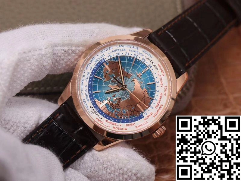 8F Factory Jaeger-LeCoultre Geophysic Univrsal Time 8102520 Pink Gold