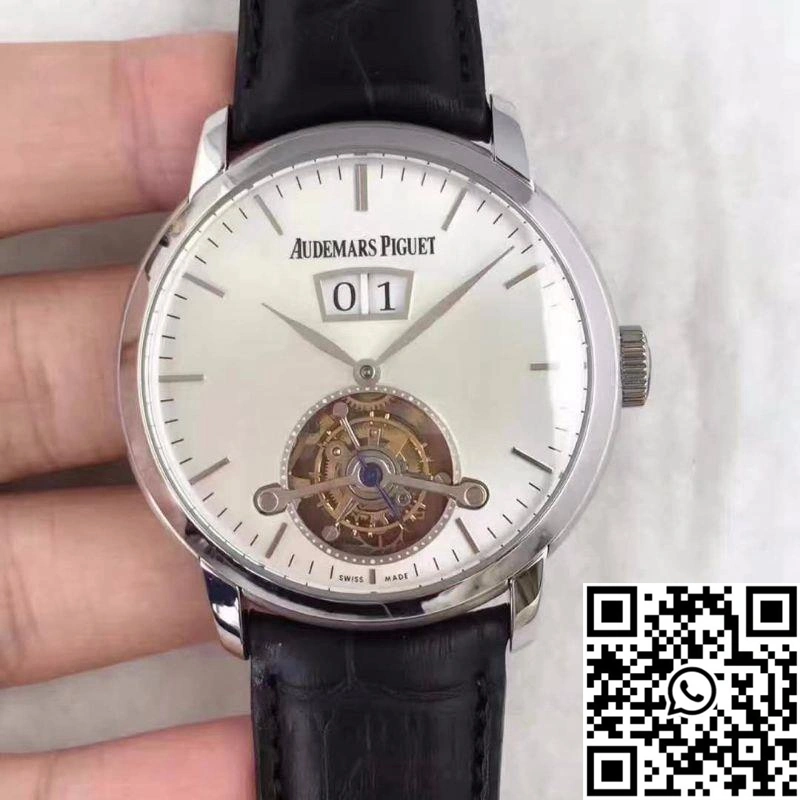 Audemars Piguet Audemars Tourbillon Grande Date 26559 White Dial