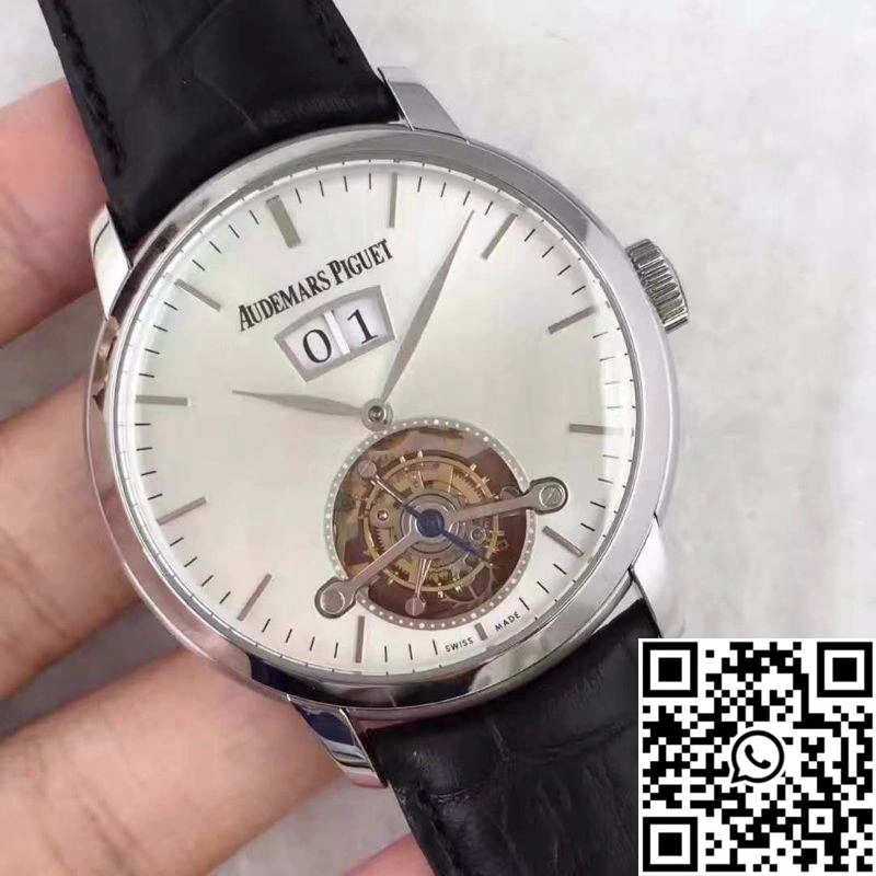 Audemars Piguet Audemars Tourbillon Grande Date 26559 White Dial