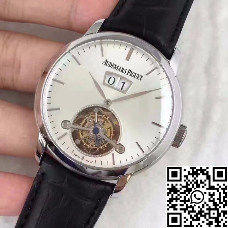 Audemars Piguet Audemars Tourbillon Grande Date 26559 White Dial