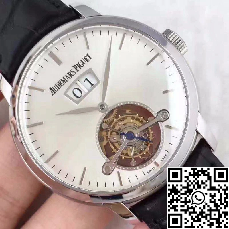 Audemars Piguet Audemars Tourbillon Grande Date 26559 White Dial