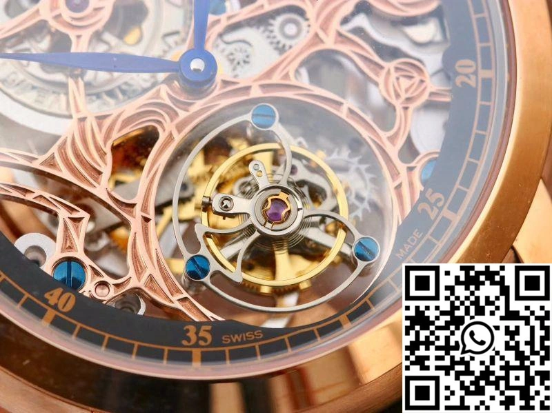 Audemars Piguet Jules Audemars Tourbillon 26357PT.ZZ.D028CR.01 18K Rose Gold Skeleton Dial