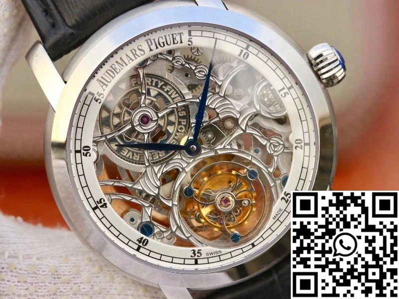 Audemars Piguet Jules Audemars Tourbillon 26357PT.ZZ.D028CR.02 Skeleton Dial
