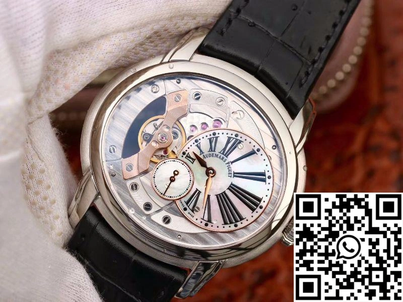 Audemars Piguet Millenary 4101 15350ST.00.D002CR.02 V9 Factory Skeleton Dial