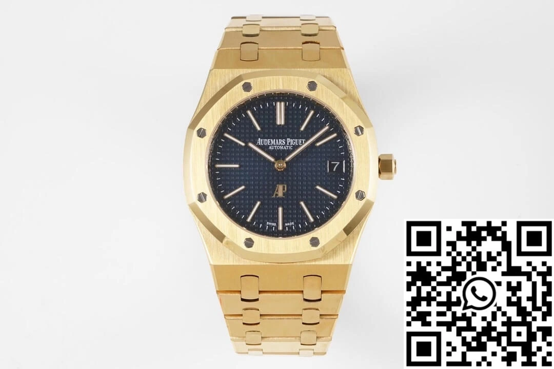 Audemars Piguet Royal Oak 15202BA.OO.1240BA.01 KZ Factory Yellow Gold Blue Dial