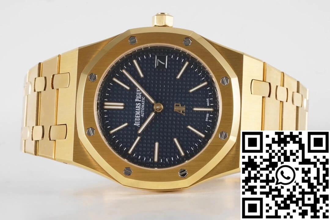 Audemars Piguet Royal Oak 15202BA.OO.1240BA.01 KZ Factory Yellow Gold Blue Dial