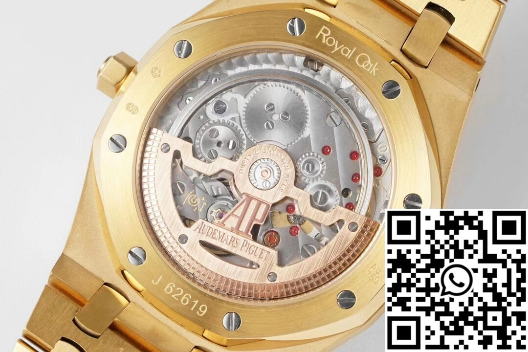 Audemars Piguet Royal Oak 15202BA.OO.1240BA.01 KZ Factory Yellow Gold Blue Dial