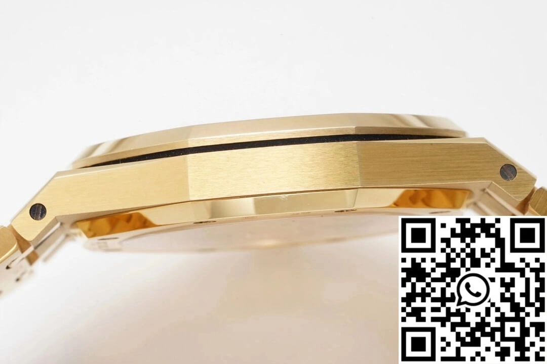 Audemars Piguet Royal Oak 15202BA.OO.1240BA.01 KZ Factory Yellow Gold Blue Dial