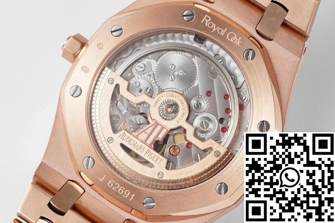 Audemars Piguet Royal Oak 15202OR.OO.1240OR.01 KZ Factory Rose Gold Blue Dial