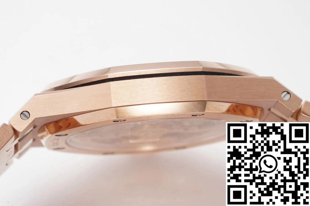 Audemars Piguet Royal Oak 15202OR.OO.1240OR.01 KZ Factory Rose Gold Blue Dial