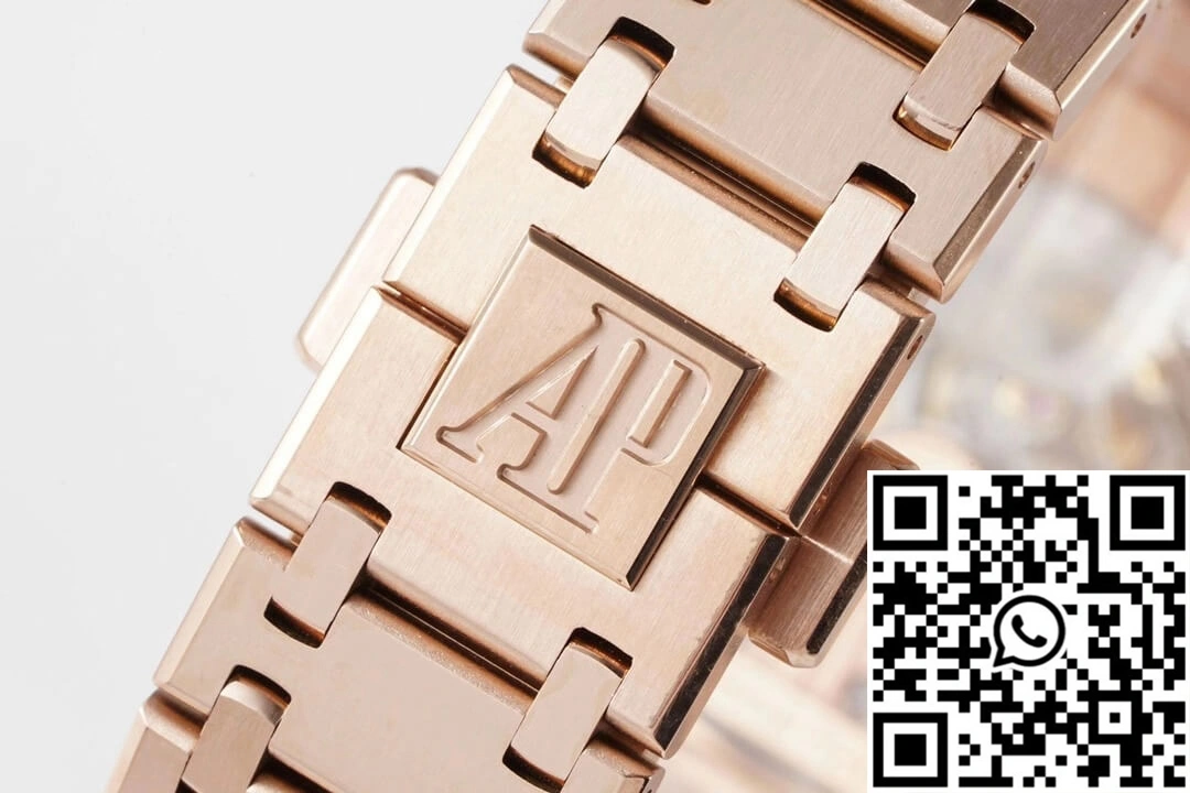 Audemars Piguet Royal Oak 15202OR.OO.1240OR.01 KZ Factory Rose Gold Blue Dial
