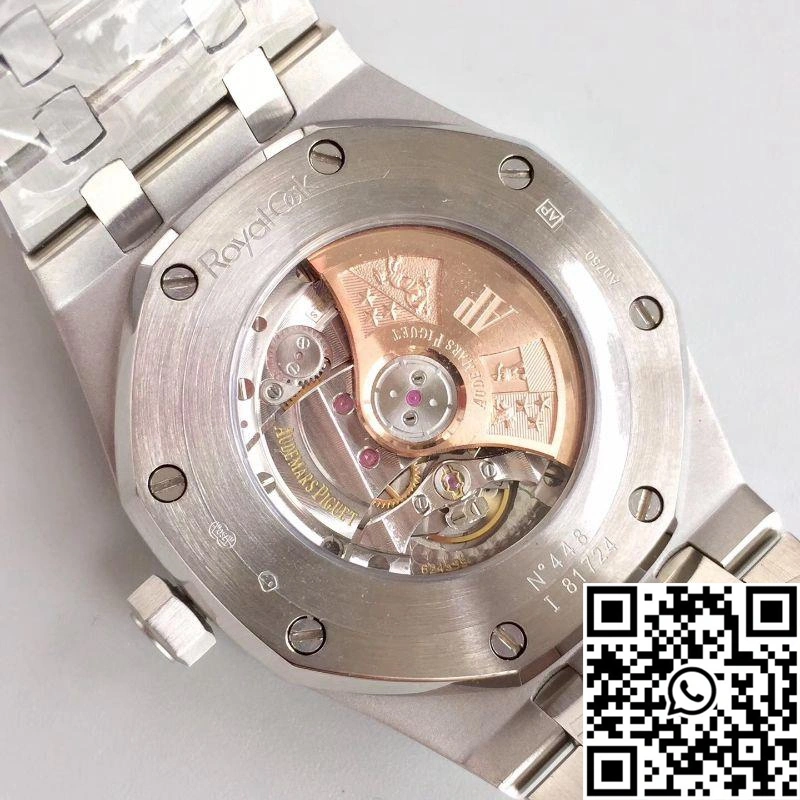 Audemars Piguet Royal Oak 15400.OR Full Diamond White Dial