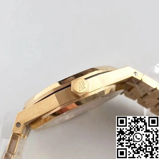 Audemars Piguet Royal Oak 15400OR JF Factory Yellow Gold Blue Dial