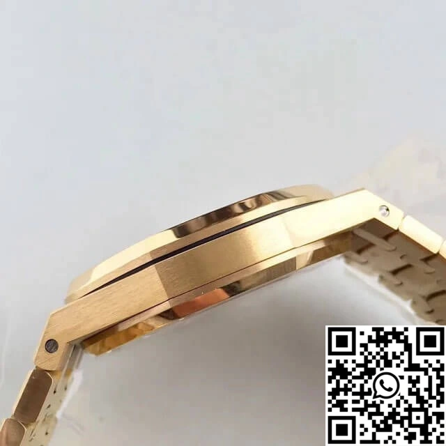 Audemars Piguet Royal Oak 15400OR JF Factory Yellow Gold Blue Dial