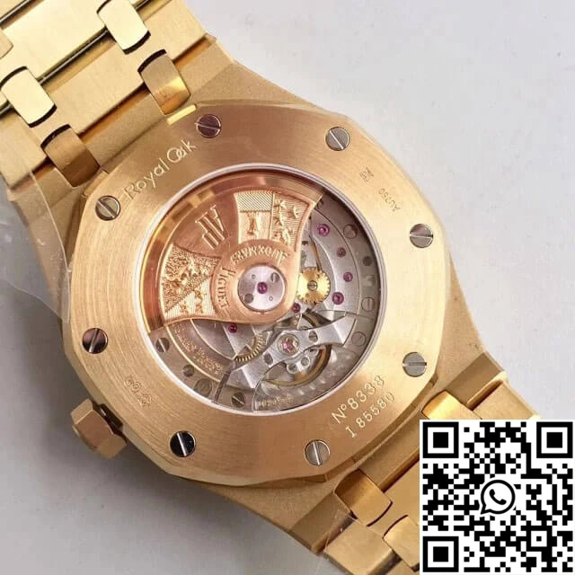 Audemars Piguet Royal Oak 15400OR JF Factory Yellow Gold Blue Dial