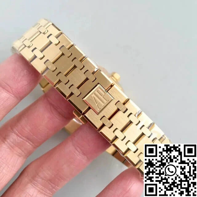 Audemars Piguet Royal Oak 15400OR JF Factory Yellow Gold Blue Dial