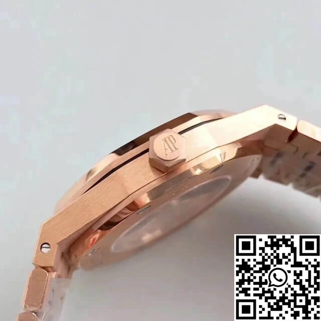 Audemars Piguet Royal Oak 15400OR.OO.1220OR.03 JF Factory Rose Gold Blue Dial