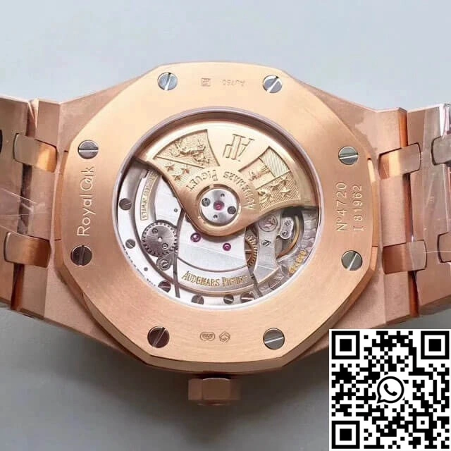 Audemars Piguet Royal Oak 15400OR.OO.1220OR.03 JF Factory Rose Gold Blue Dial