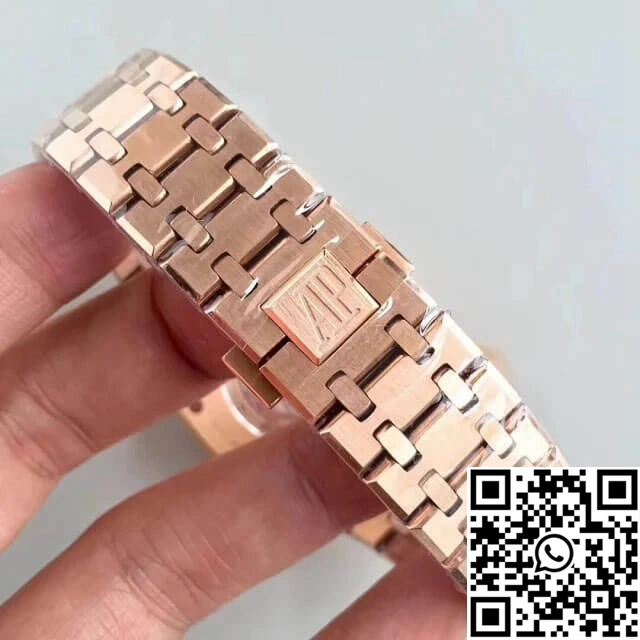 Audemars Piguet Royal Oak 15400OR.OO.1220OR.03 JF Factory Rose Gold Blue Dial