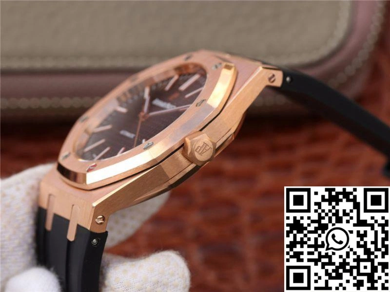 Audemars Piguet Royal Oak 15400OR.OO.D002CR.01 JF Factory Black Dial