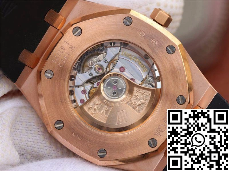 Audemars Piguet Royal Oak 15400OR.OO.D002CR.01 JF Factory Black Dial