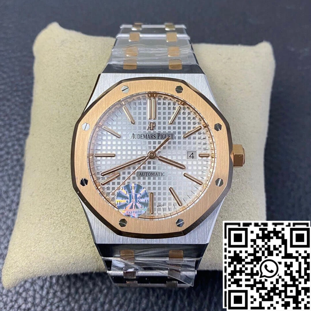 Audemars Piguet Royal Oak 15400SR.OO.1220SR.01 JF Factory Silver Dial
