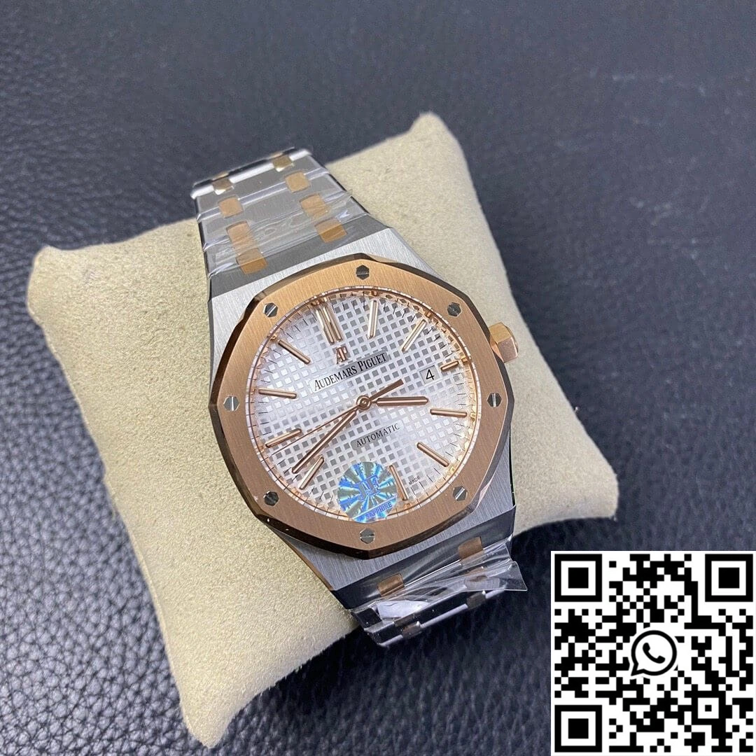 Audemars Piguet Royal Oak 15400SR.OO.1220SR.01 JF Factory Silver Dial