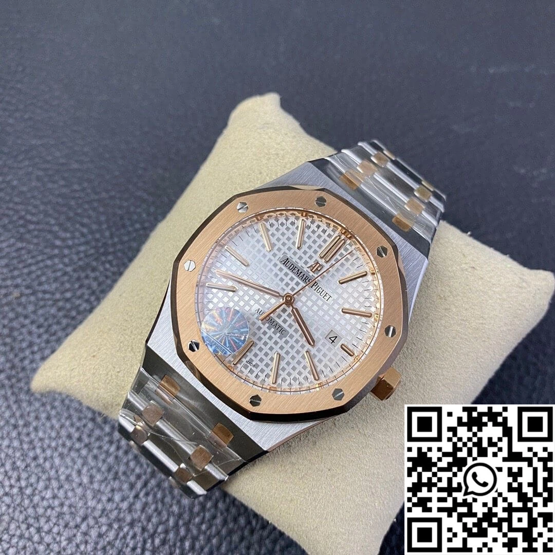 Audemars Piguet Royal Oak 15400SR.OO.1220SR.01 JF Factory Silver Dial