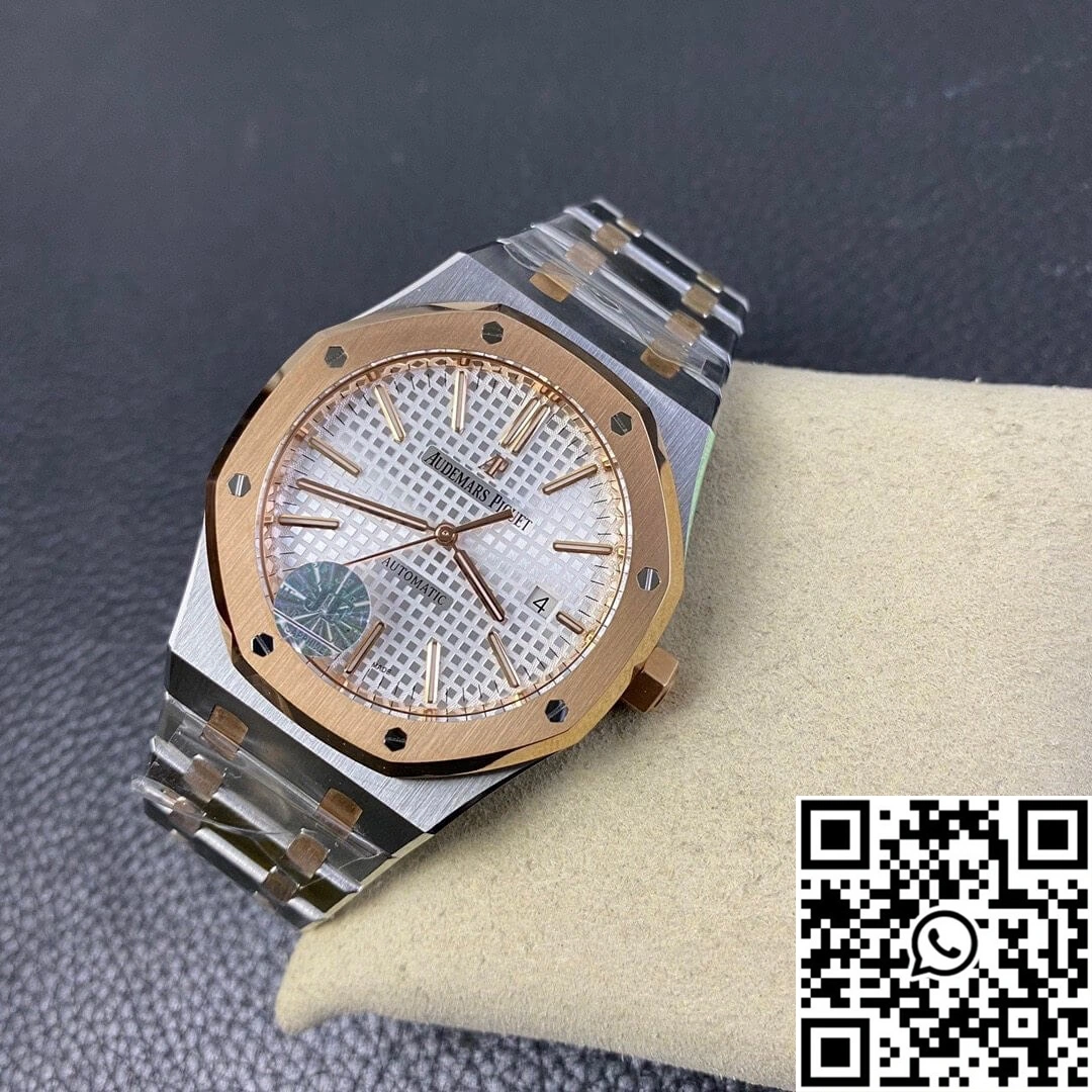 Audemars Piguet Royal Oak 15400SR.OO.1220SR.01 JF Factory Silver Dial