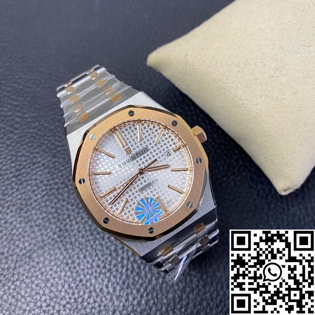 Audemars Piguet Royal Oak 15400SR.OO.1220SR.01 JF Factory Silver Dial