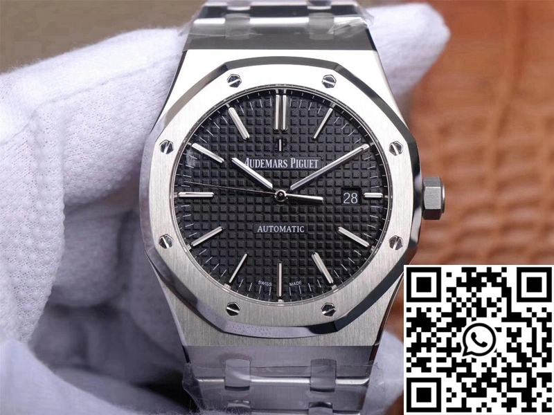 Audemars Piguet Royal Oak 15400ST.OO.1220ST.01 ZF Factory Black Dial