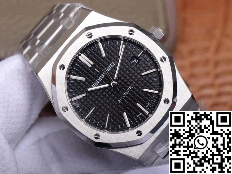 Audemars Piguet Royal Oak 15400ST.OO.1220ST.01 ZF Factory Black Dial