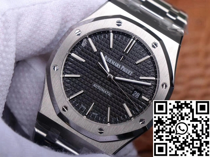 Audemars Piguet Royal Oak 15400ST.OO.1220ST.01 ZF Factory Black Dial