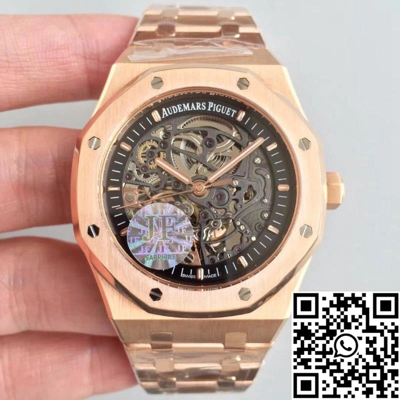 Audemars Piguet Royal Oak 15407OR.OO.1220OR.01 JF Factory Skeleton Dial