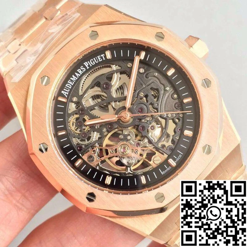 Audemars Piguet Royal Oak 15407OR.OO.1220OR.01 JF Factory Skeleton Dial