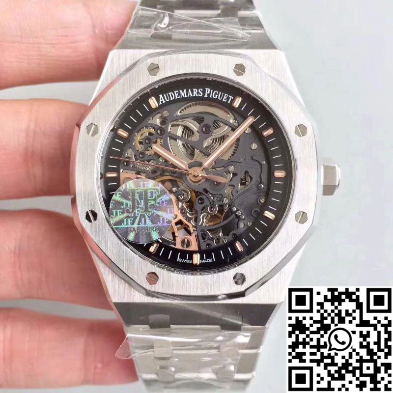 Audemars Piguet Royal Oak 15407ST.OO.1220ST.01 JF Factory Skeleton Dial