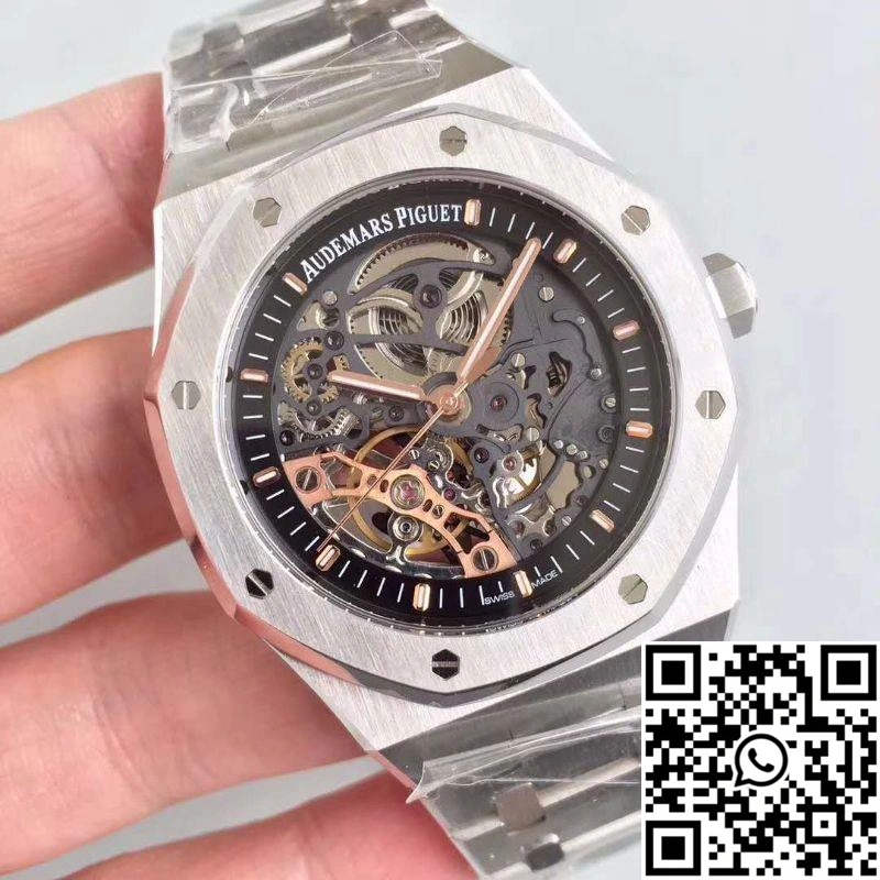 Audemars Piguet Royal Oak 15407ST.OO.1220ST.01 JF Factory Skeleton Dial