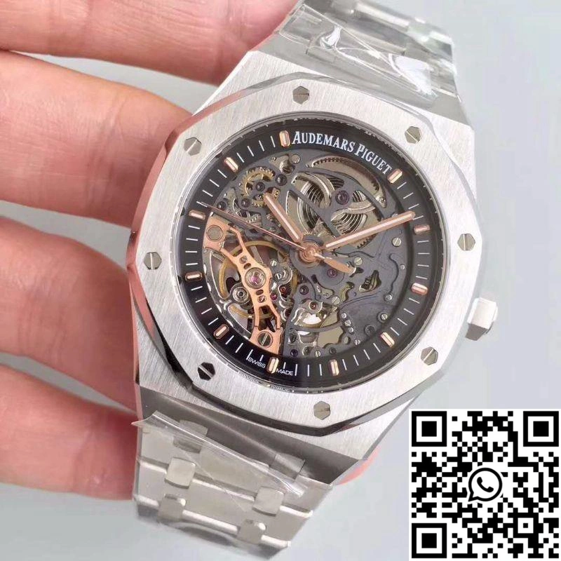 Audemars Piguet Royal Oak 15407ST.OO.1220ST.01 JF Factory Skeleton Dial