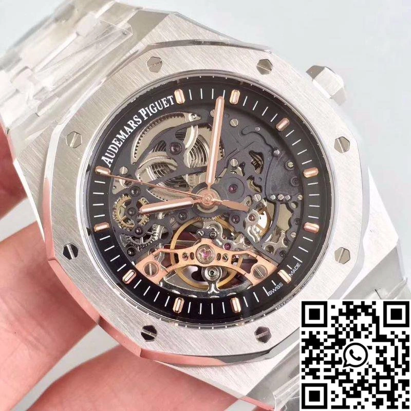 Audemars Piguet Royal Oak 15407ST.OO.1220ST.01 JF Factory Skeleton Dial