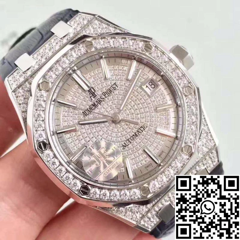 Audemars Piguet Royal Oak 15450 JF Factory Diamond Dial