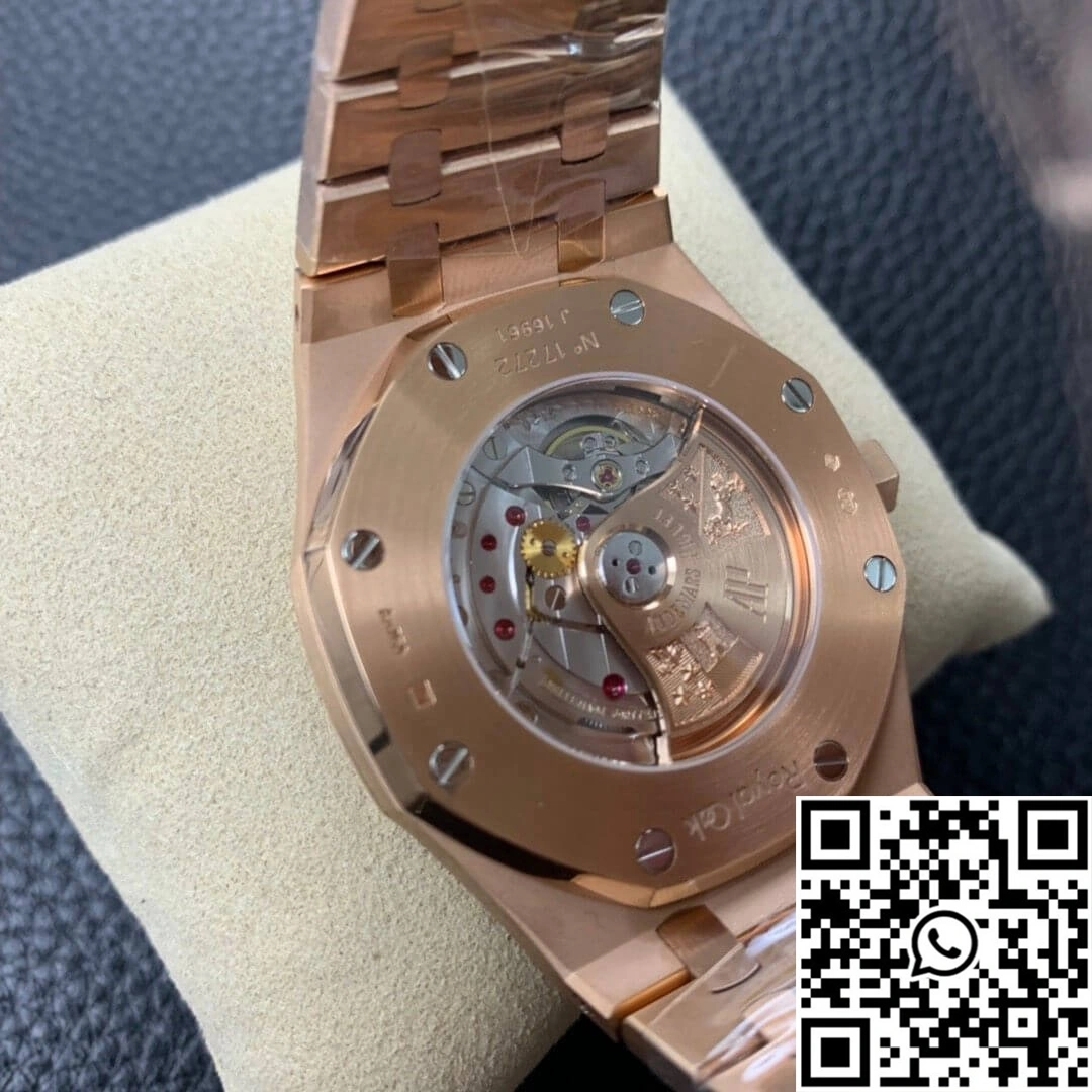 Audemars Piguet Royal Oak 15450 Rose Gold JF Factory V5 Silver Dial