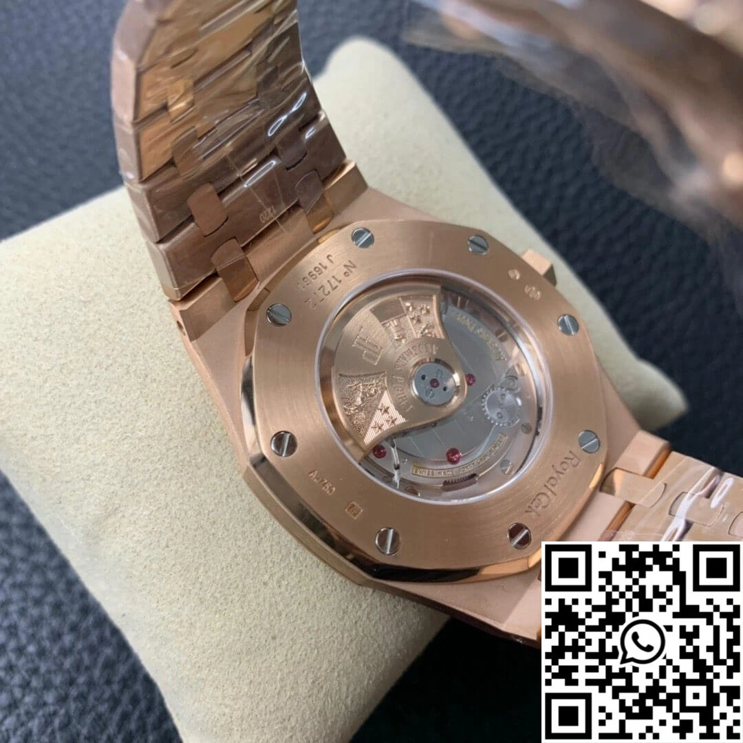 Audemars Piguet Royal Oak 15450 Rose Gold JF Factory V5 Silver Dial