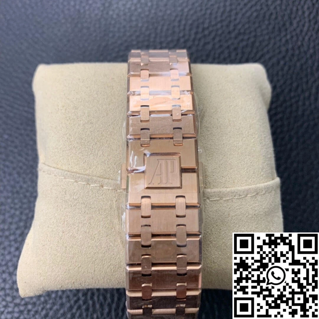 Audemars Piguet Royal Oak 15450 Rose Gold JF Factory V5 Silver Dial