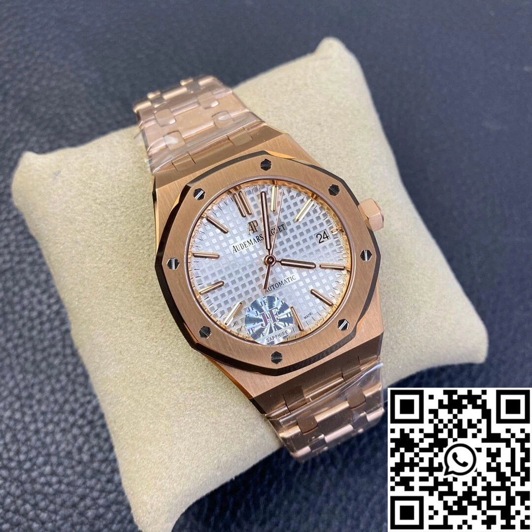 Audemars Piguet Royal Oak 15450OR.OO.1256OR.01 JF Factory Silver Dial