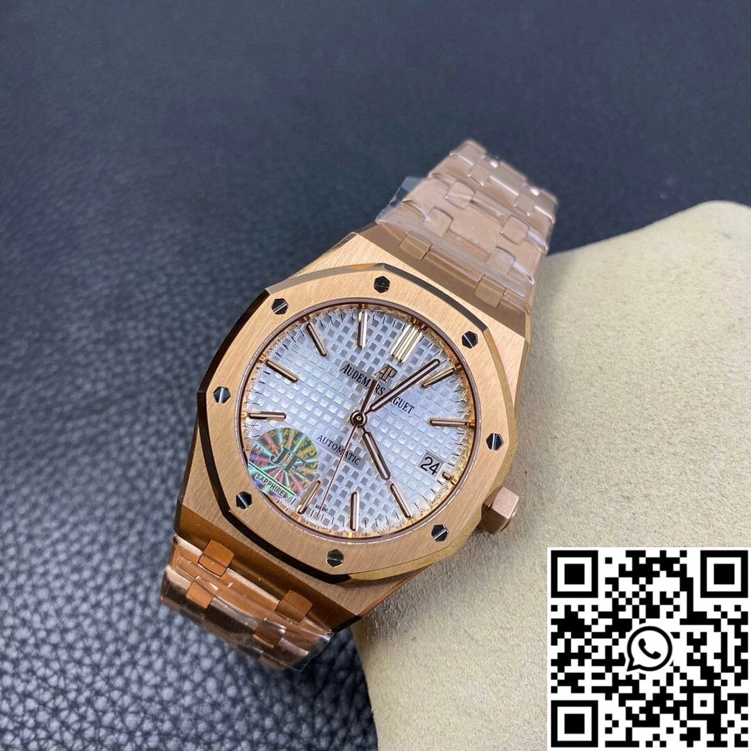 Audemars Piguet Royal Oak 15450OR.OO.1256OR.01 JF Factory Silver Dial