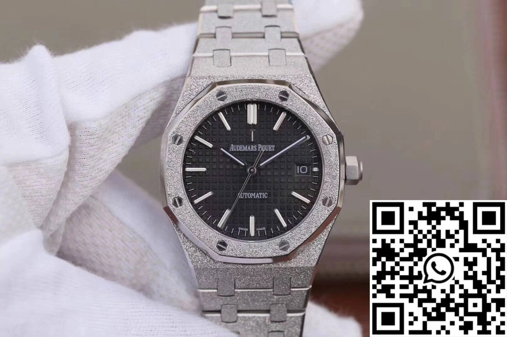 Audemars Piguet Royal Oak 15454BC.GG.1259BC.01 JH Factory Black Dial