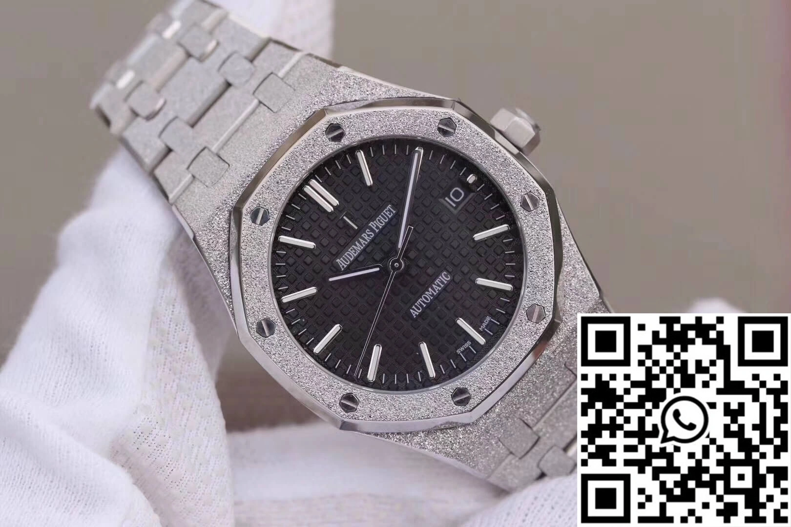 Audemars Piguet Royal Oak 15454BC.GG.1259BC.01 JH Factory Black Dial