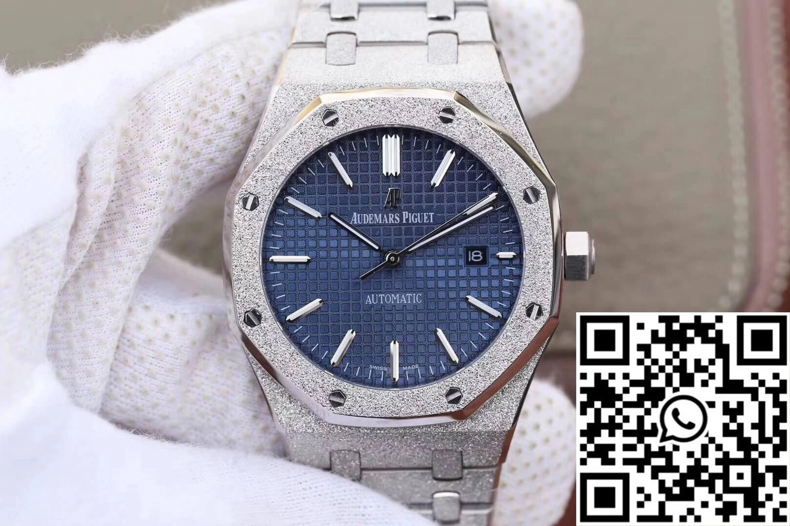 Audemars Piguet Royal Oak 15454BC.GG.1259BC.01 JH Factory Blue Dial