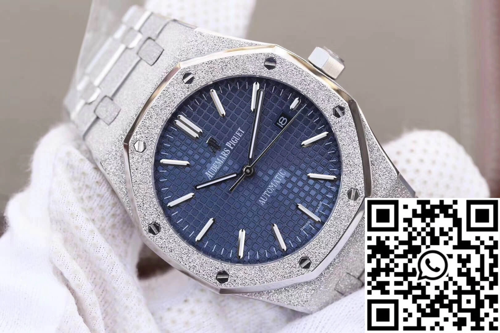 Audemars Piguet Royal Oak 15454BC.GG.1259BC.01 JH Factory Blue Dial